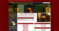 Desktop Screenshot of lennoxhearthparts.com